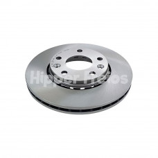 DISCO DE FREIO DIANTEIRO VENTILADO , RENAULT DUSTER, FLUENCE  280MM 5 FUROS HF571