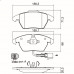 PASTILHA DE FREIO BOSCH BB1000B, AUDI A3, AUDI TT, VW EOS, VW GOLF, VW JETTA, VW PASSAT